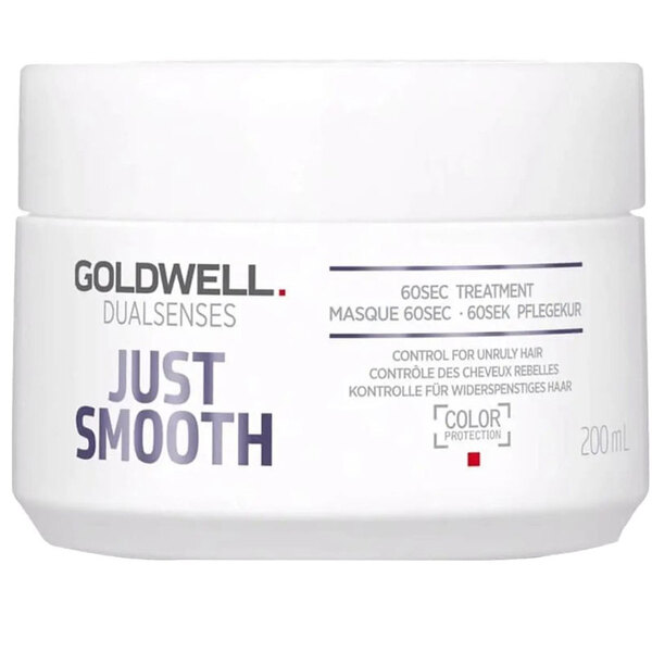 „Goldwell Dualsenses Just Smooth“ 60 sekundžių procedūra