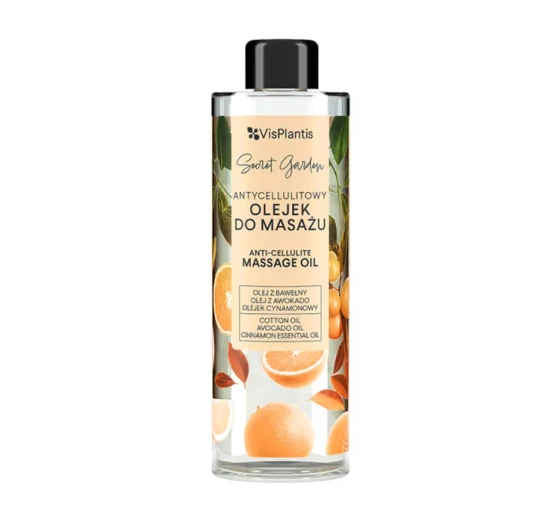 Vis Plantis Secret Garden antycellulitowy olejek do masażu 200ml