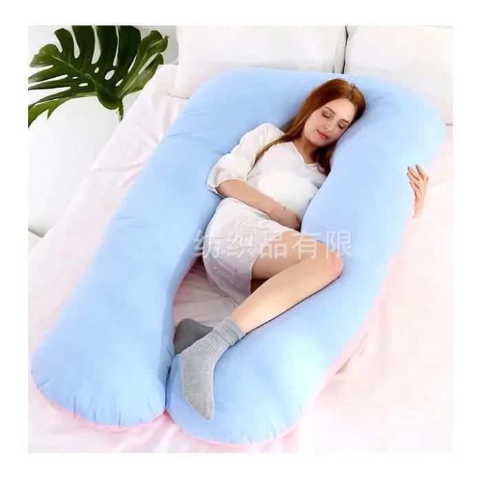Oreiller multifonctionnel en forme de u pour les femmes enceintes