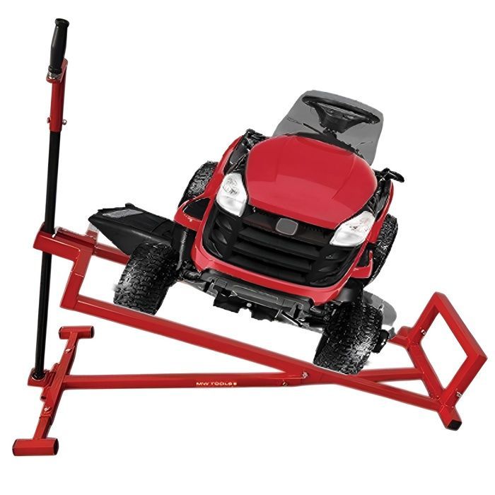 400 kg lawn tractor jack – mechanical control – 600 mm lifting height MW Tools HBG400