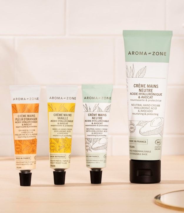 Handcreme mit Hyaluronsäure und Bio-Avocado – Orangenblüte