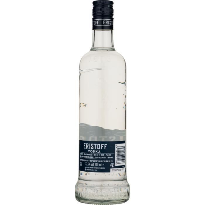 Eristoff Original Vodka - Vodka Premium - 37,5% vol - 70 cl