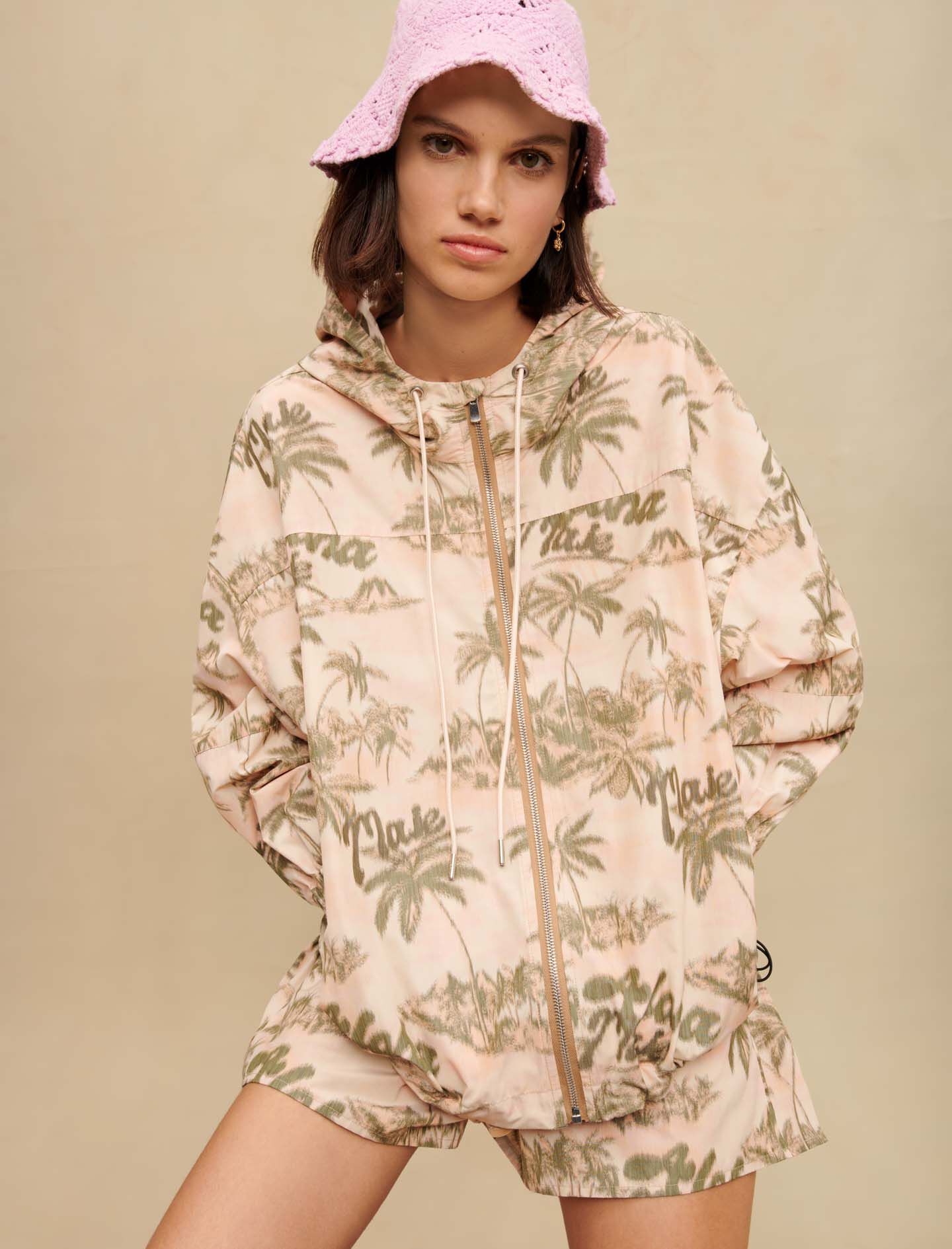 Jas met palmboommotieven - Aloha
