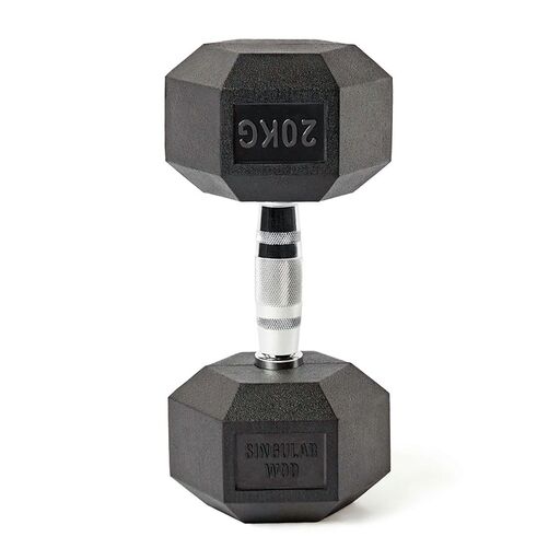 20kg šestihranná činka Singular Wod