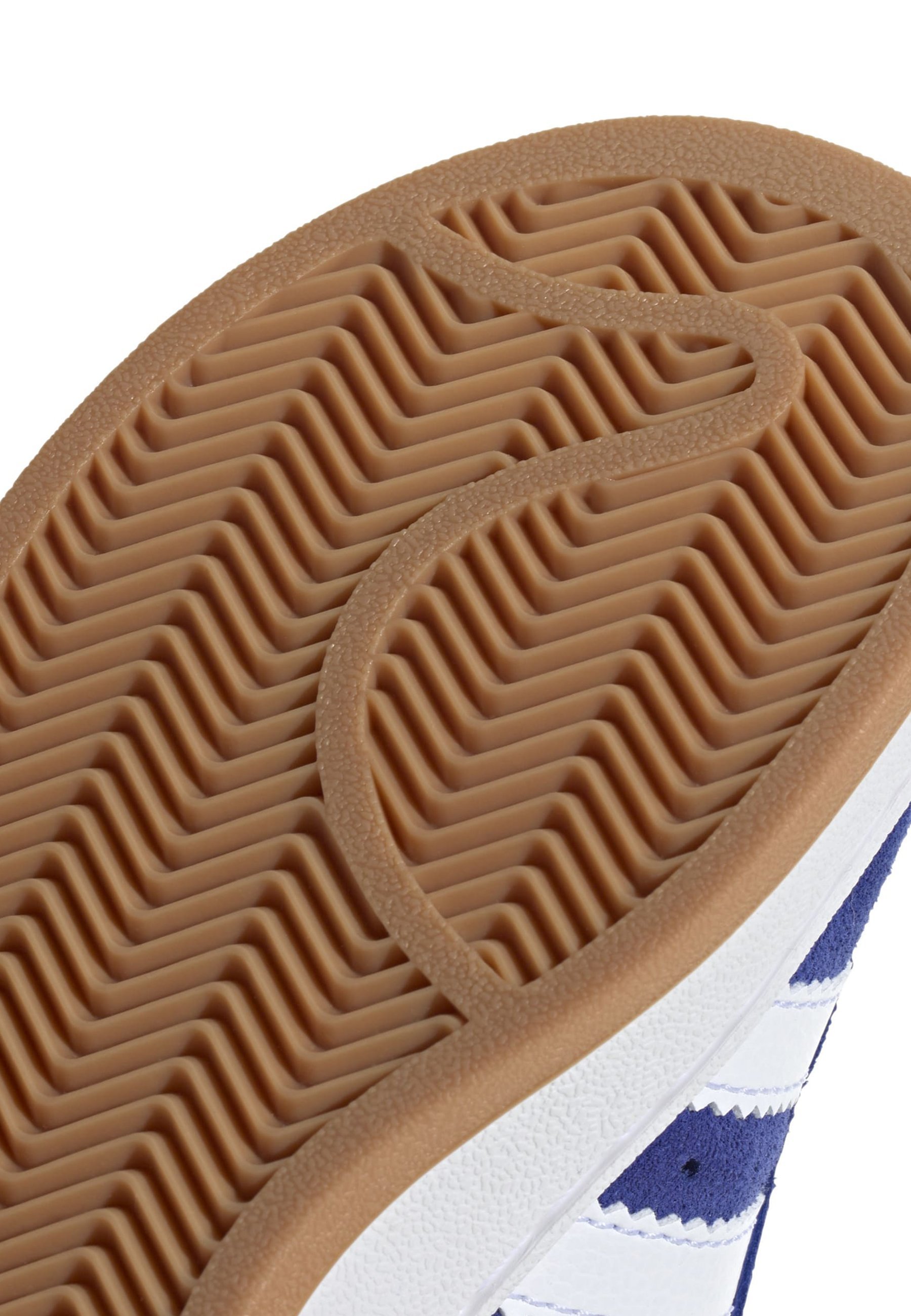 adidas Originals CAMPUS - Tênis de skate - azul semitransparente com sola de borracha branca