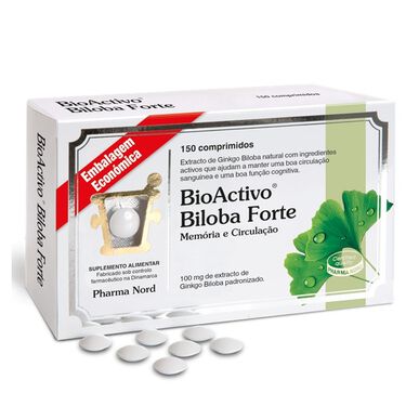 Bioaktiivinen lisäravinne muistiin ja verenkiertoon Biloba Forte 150 kapselia 150 kapselia
