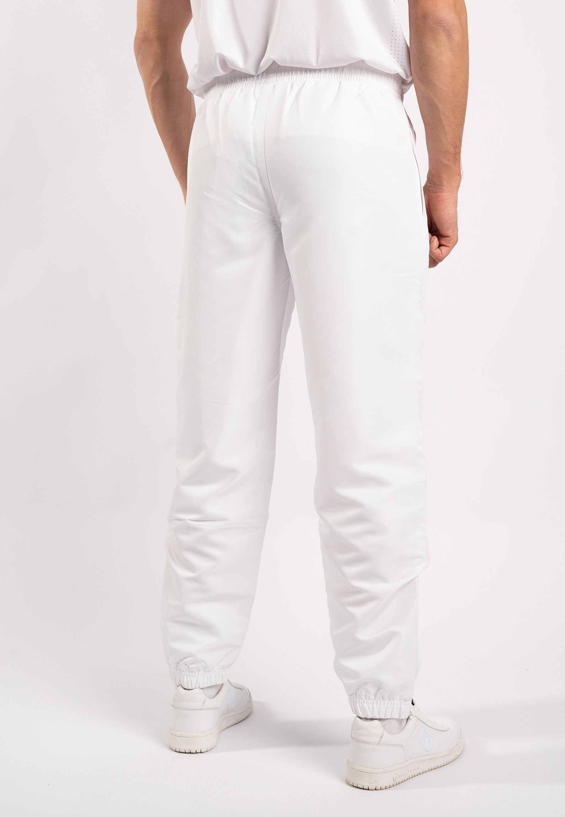 Sergio Tacchini CARSON - Trainingsbroek - wit zwart