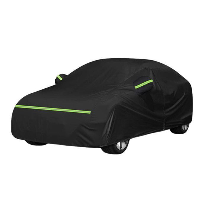 Housse de Voiture imperméable Compatible Protection complète Contre Le Soleil, la Pluie, Les UV，XXL：208*67*47in