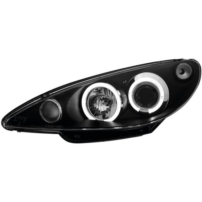 2 faros delanteros LED tipo 