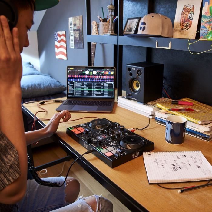 HERCULES DJ CONTROL INPULSE 200 MK2 – Der ideale DJ-Controller zum Erlernen des Mixens – Software und Tutorials inklusive