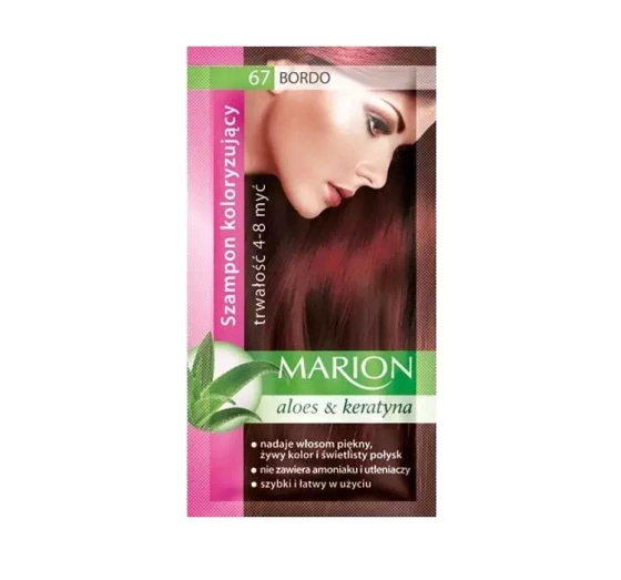 Marion szampon koloryzujący Bordo 67