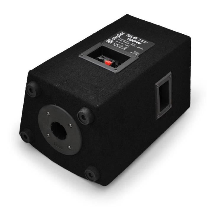 Vonyx Pair of SL6 PA Speakerbox 6-inch 150 Watts Passive Speakers, Public Address, Sound System, Public Messages