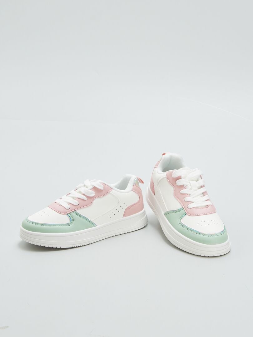 Lage sneakers - WIT