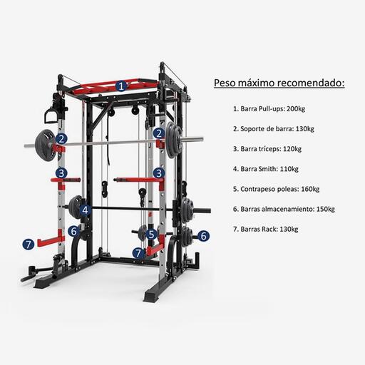 Tecnologia de fitness Máquina Smith