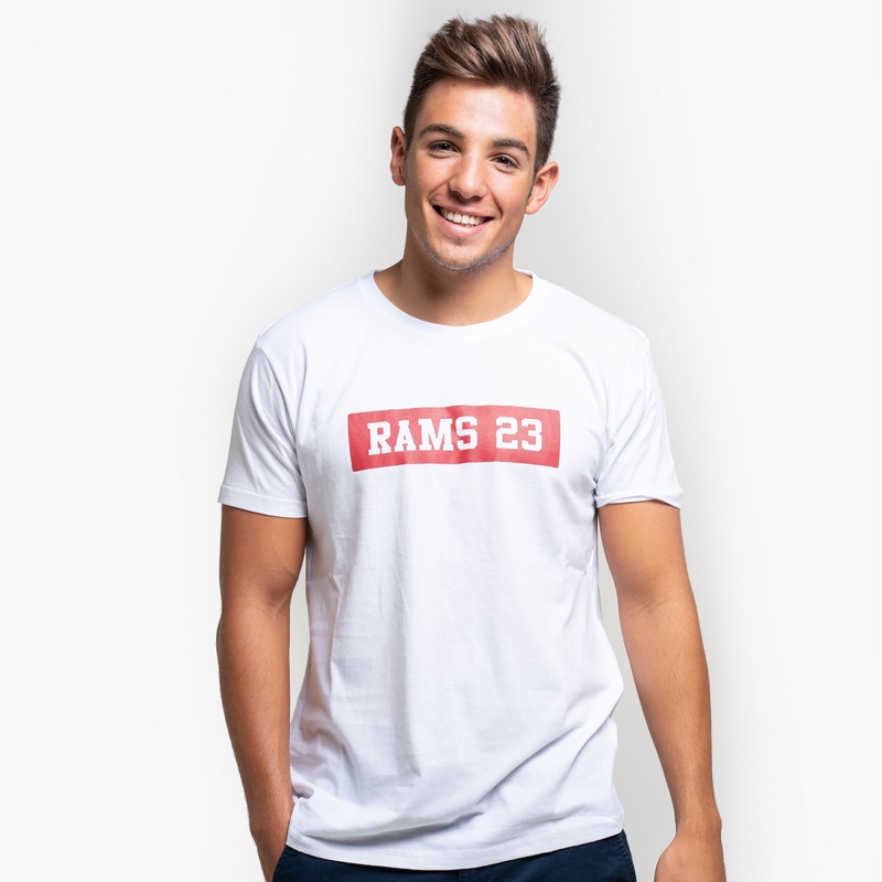  Rams 23 rechthoekig T-shirt met print
