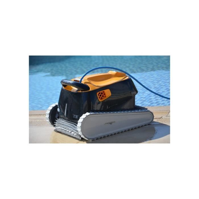 Robot eléctrico para piscinas - Dolphin Maytronics - E30 - Limpia el fondo y las paredes - 12 m - Ligero 7,5 kg