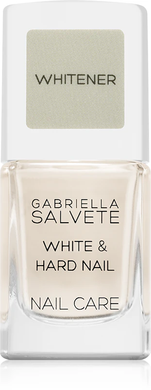 Gabriella Salvete Nail Care White & Hard Nail, base para unhas com efeito fortalecedor.