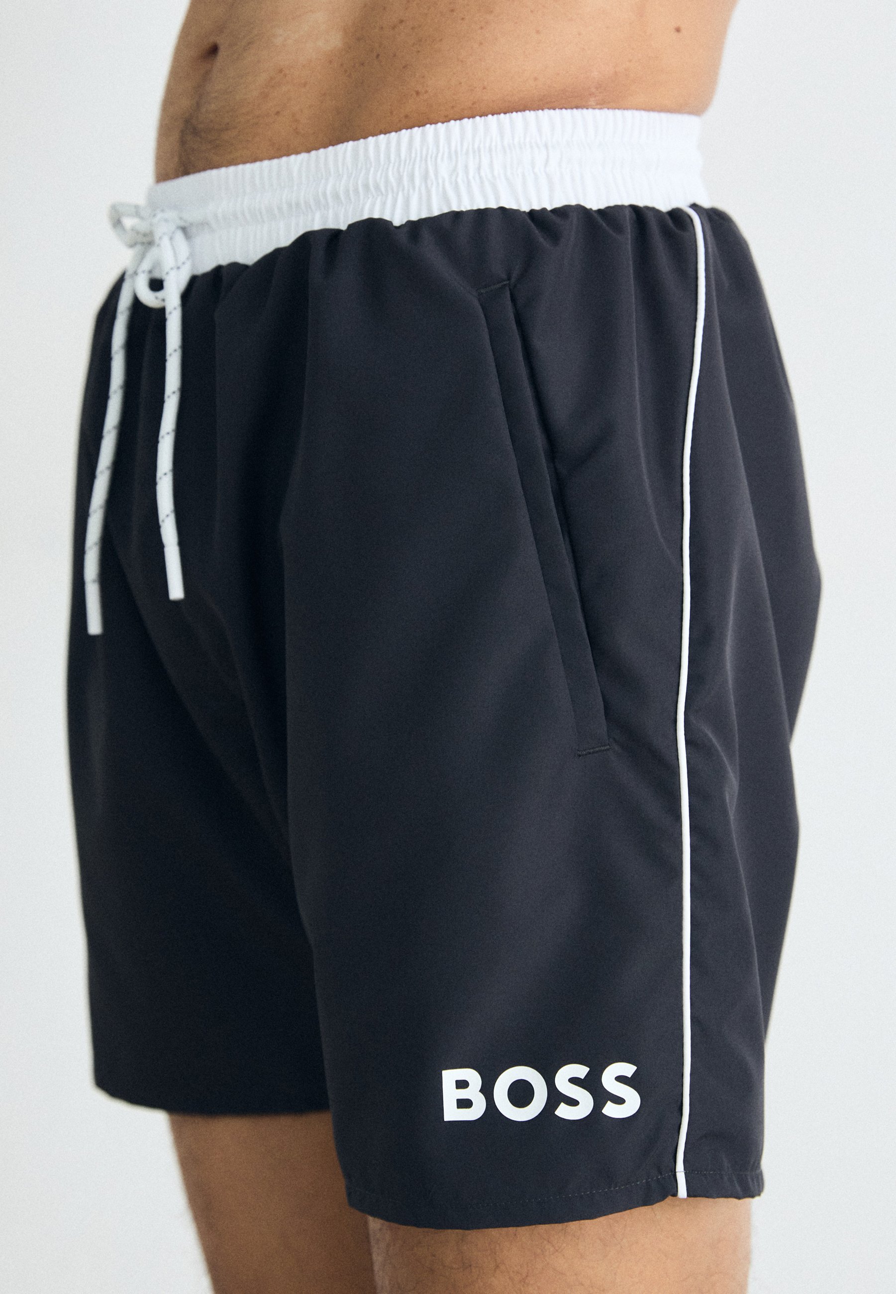 BOSS STARFISH - Zwembroek - donkergrijs twee