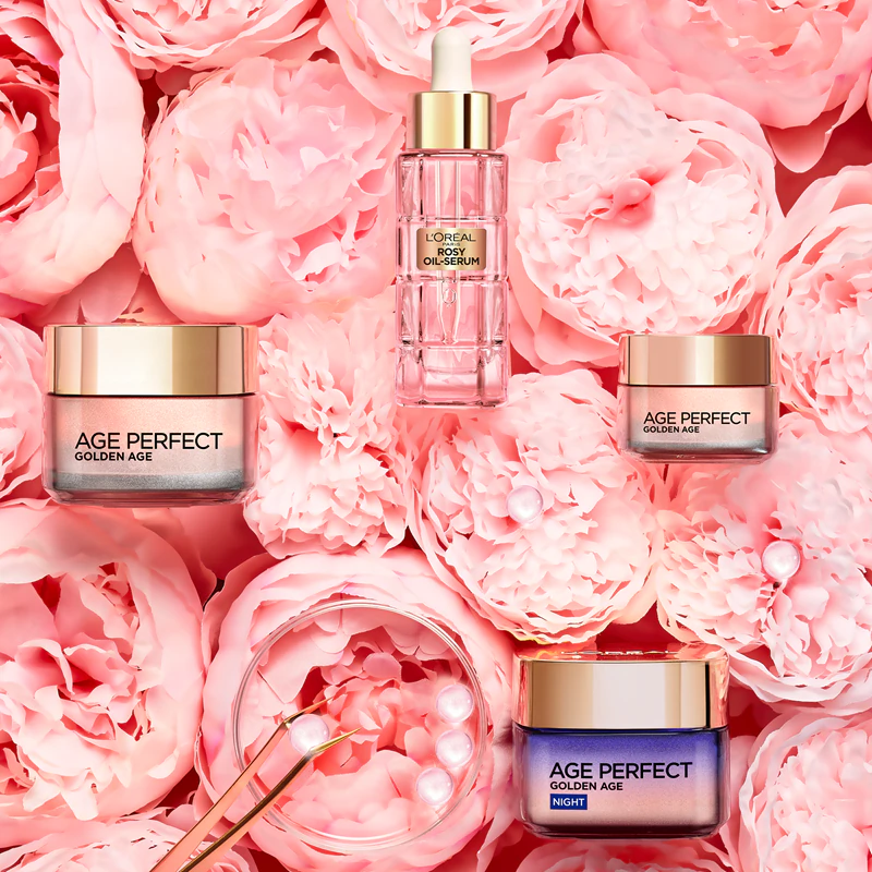 Creme Noturno Antirrugas Age Perfect Golden Age da L'Oréal Paris para Pele Madura