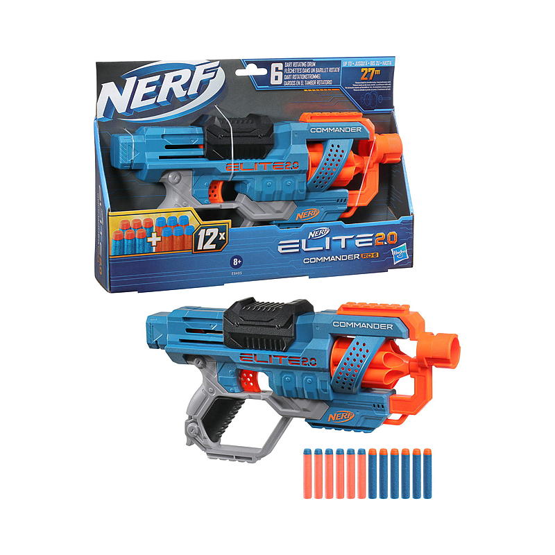 Lanzador Nerf Elite 2.0 Commander RD-6, Nerf