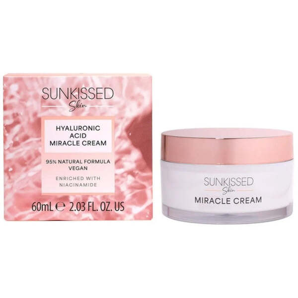 Sunkissed Skin Miracle 95 % naturlig formel vegansk krem 60 ml