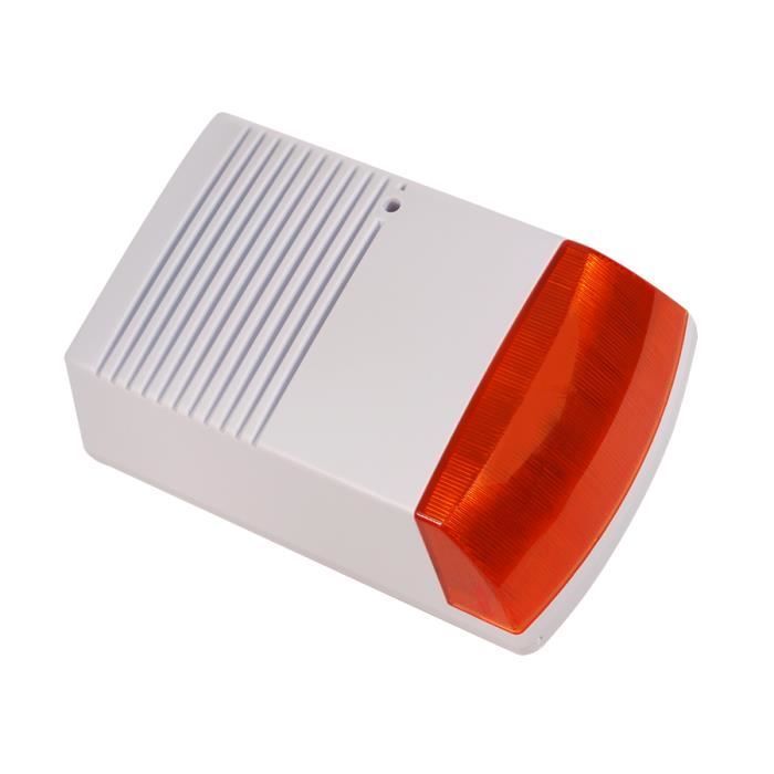 Alarm siren - DC3300 - Solar powered - Indoor/Outdoor - Wireless