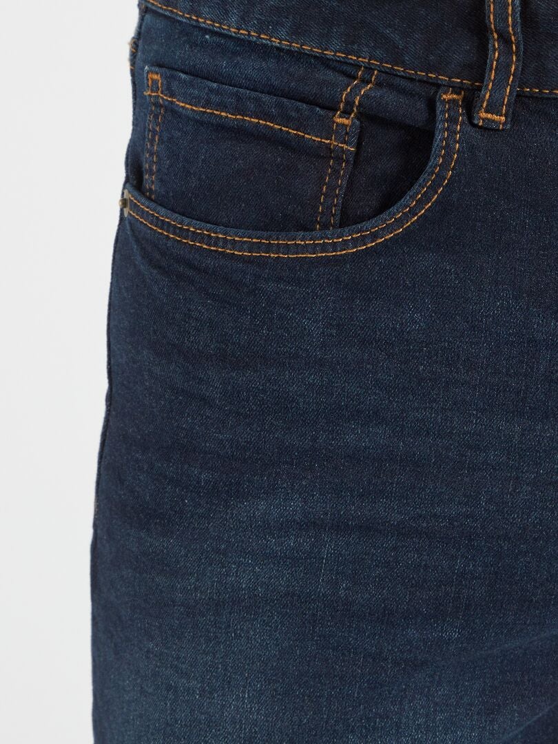 Calça jeans ecológica Slim Fit tamanho L34 - Azul Índigo
