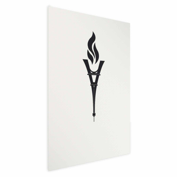 Plakat Znicz olimpijski 21x30 cm