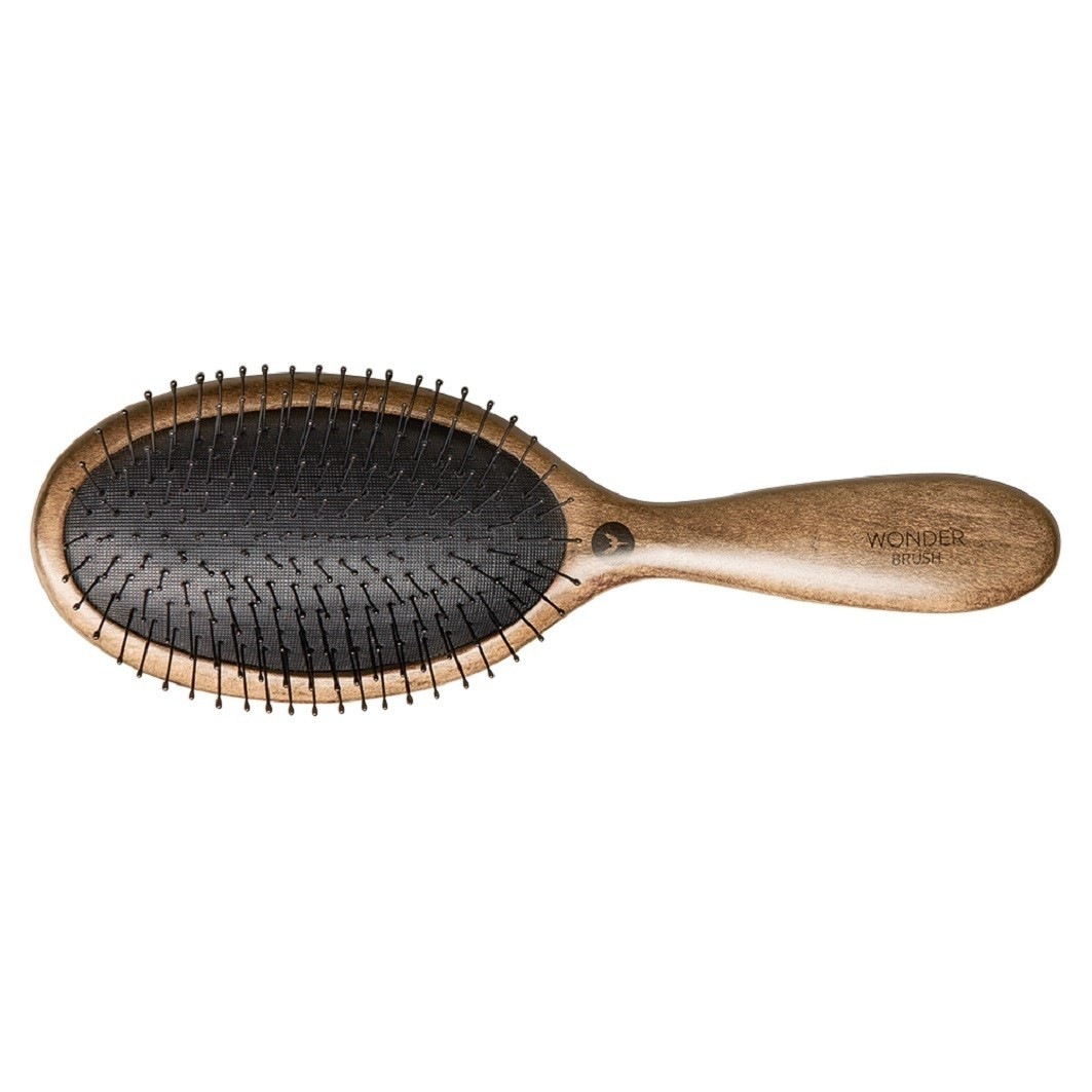 HH Simonsen Ploché a lopatkové štetce Wonder Brush Dark Wood - 1 kus