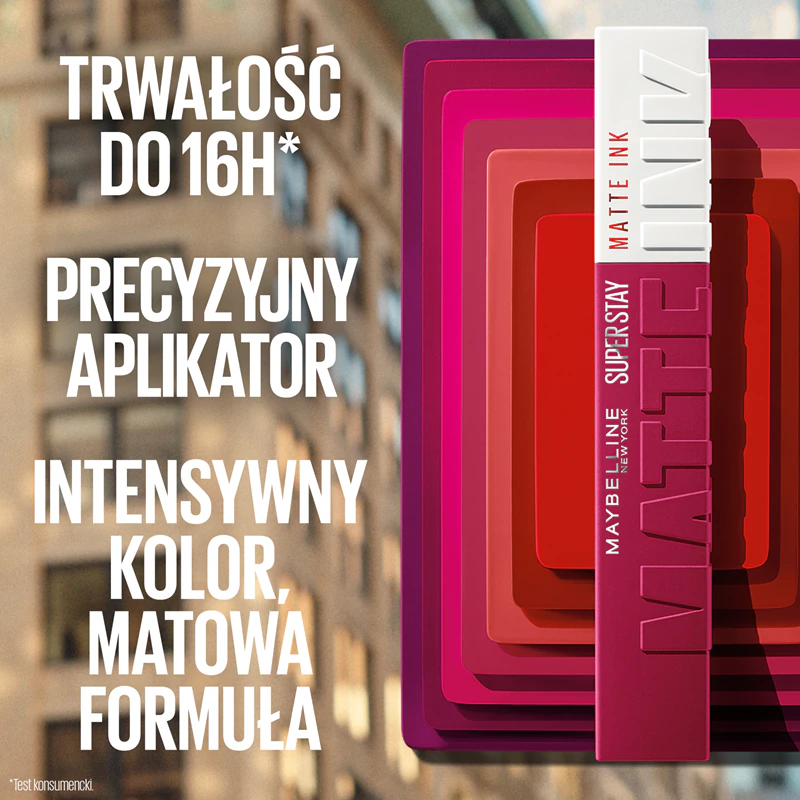 MAYBELLINE NEW YORK SuperStay Matte Ink batom líquido matte para efeito de longa duração