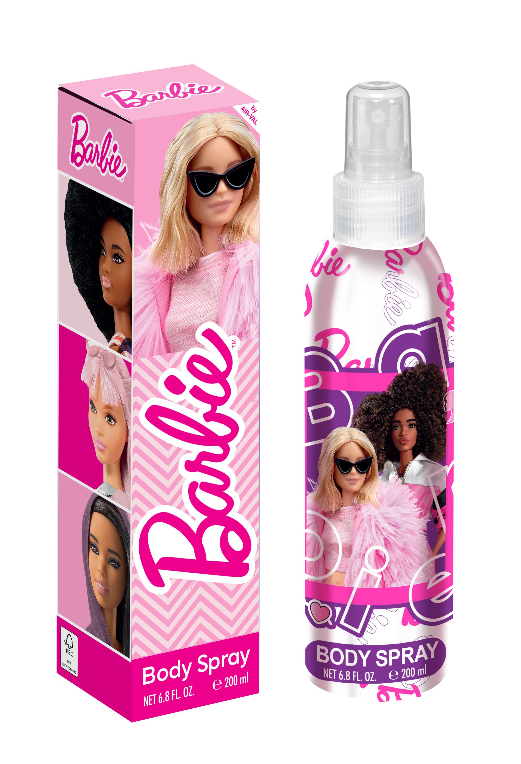 Barbie telový sprej Parfémy pre deti