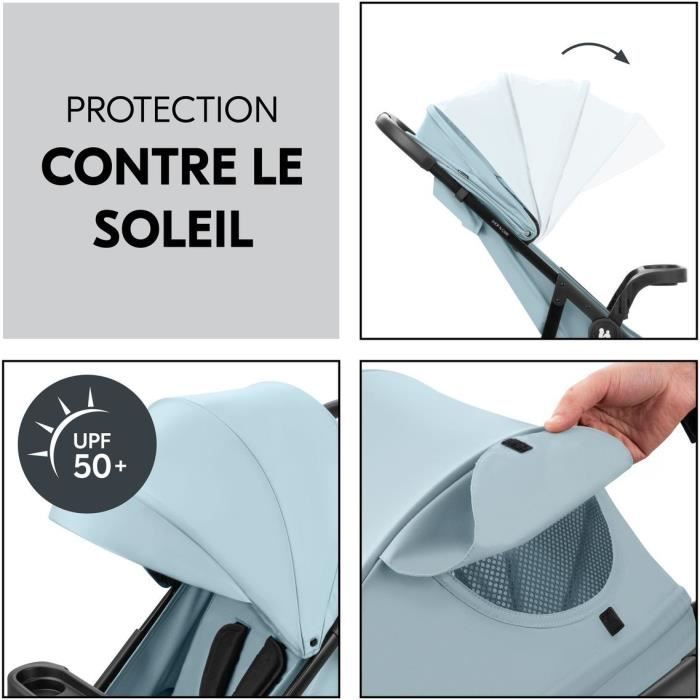 HAUCK - Passeggino compatto - SHOP N CARE - 4 ruote - Blu
