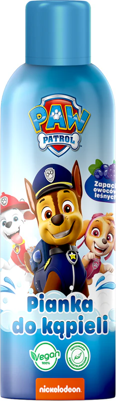 Nickelodeon Paw Patrol Badeschaum für Kinder