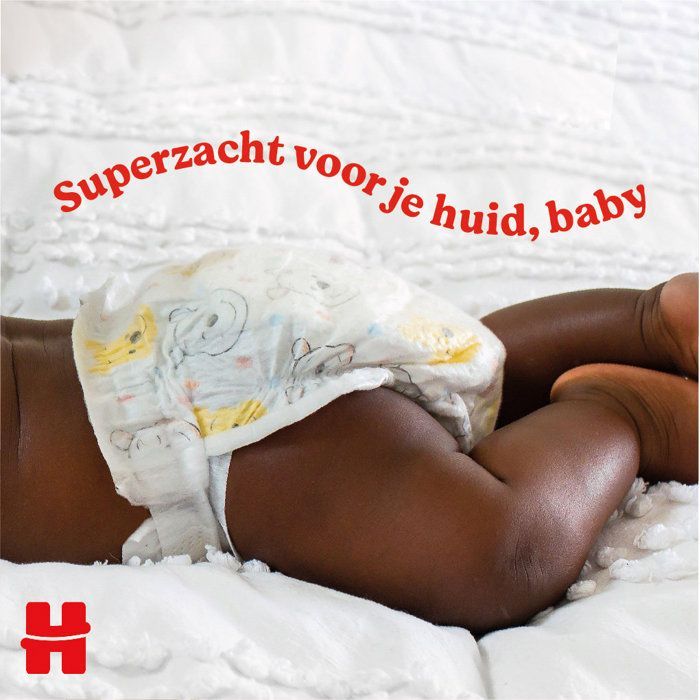 Huggies Extra Care Bébé, 76 couches, avec motifs Disney Taille 4 (8-14 kg)