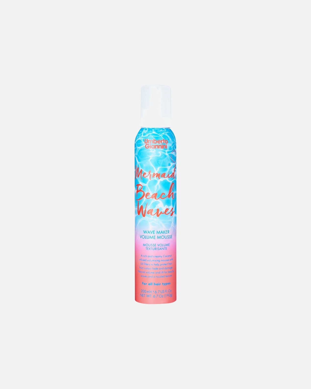Umberto Giannini Haarmousse Mermaid Beaches Waves Maker Vol. Mousse - 200 ml