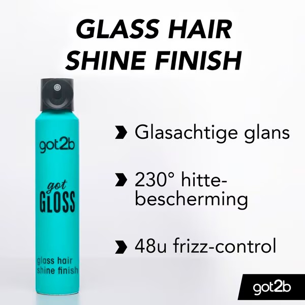 Lak za lase Got2b Got Gloss Shine Finish, 200 ml