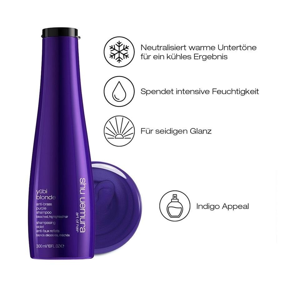 Shu Uemura Yūbi Šampon za plavo ljubičastu boju - 300 ml