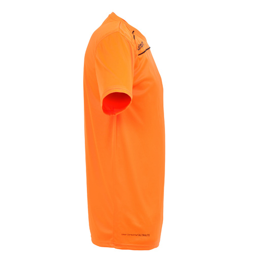 Stream 3.0 Camiseta Mc Naranja Fluor/negro Uhlsport