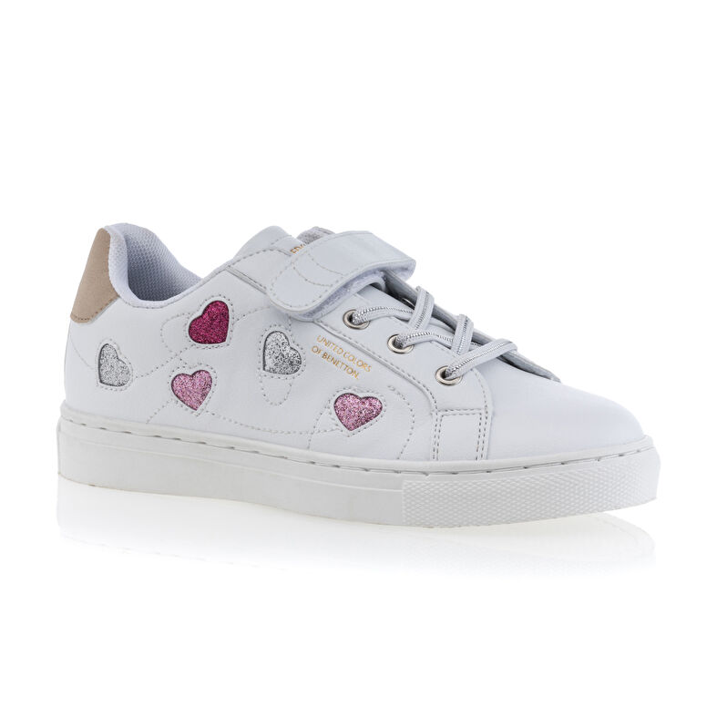 Cestas / zapatillas Fille Blanc
