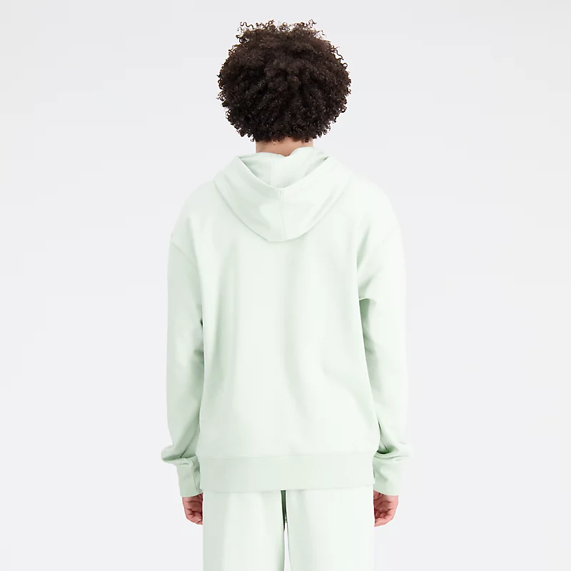 Unisex mikiny s kapucí z francouzského froté Uni-essentials - SILVER MOSS