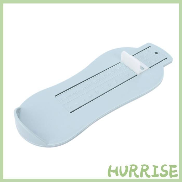 Dispositif de mesure des pieds Dispositif de mesure du pied enfants Piets de chaussures de bébé parfum bain Bleu nature
