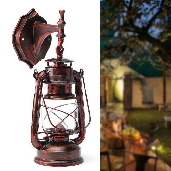 Tuinwandlamp voor buiten, verlichtingslantaarn, retro industriële wandlamp E27