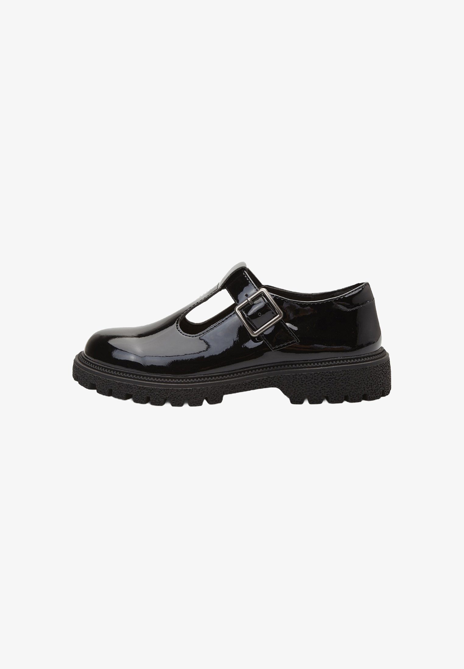 Bata CON TRACK - Balete cu curele la gleznă - nero