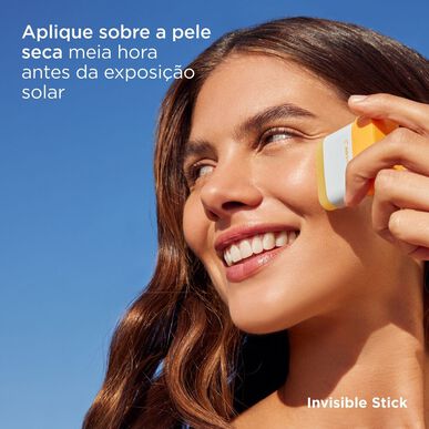 Isdin Näkymätön Aurinkosuoja Puikko Kasvoille SPF50 10g