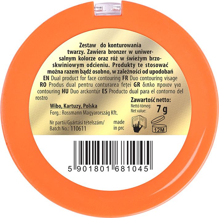 PEACH Duo Bronzer i rumenilo Bronzeri za lice