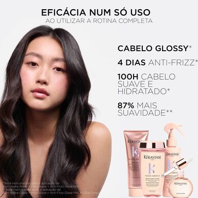Kérastase Gloss Absolu Bain Hydra-Glaze Shampoo Refill Sjampo for langt hår, krusfri, 500 ml