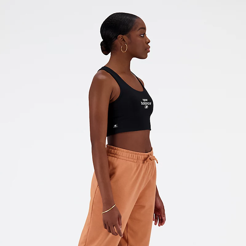 Damskie, niezbędne, bawełniane, elastyczne, biustonosze w kolorze czarnym