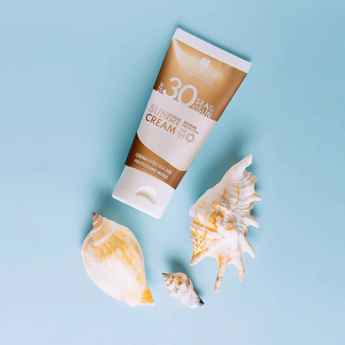 Sea & Sun Sun Screen Face Cream SPF30 - Solare viso alta prot.