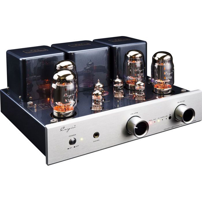 Cayin CS-55A KT88 Silver - Amplificateurs