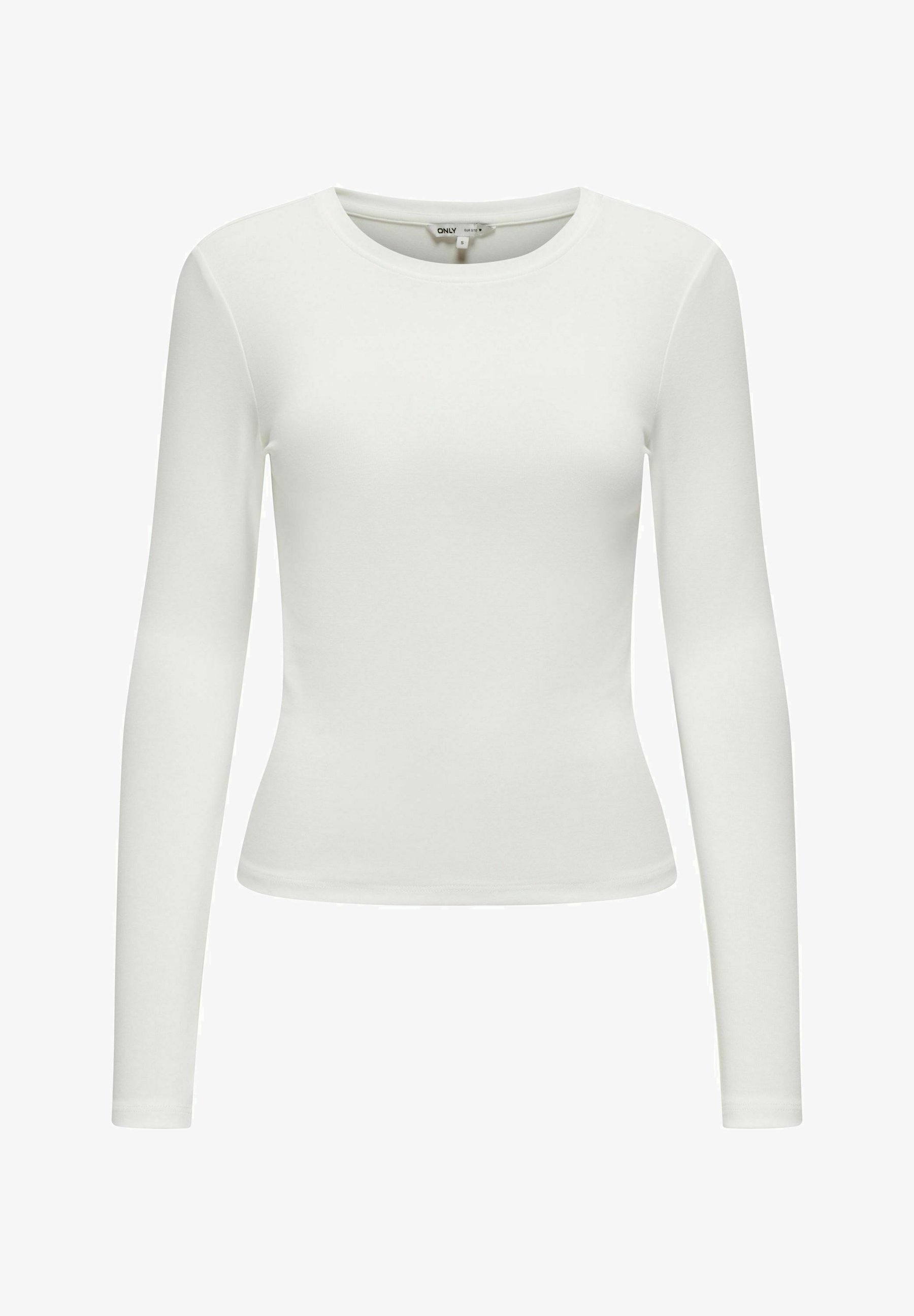 ONLY ONLRILEY O-NECK - Top s dlhým rukávom - cloud dancer